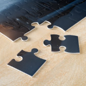 Weihnachtszug passiert geschmücktes Berghäuschen Puzzle (Seite)