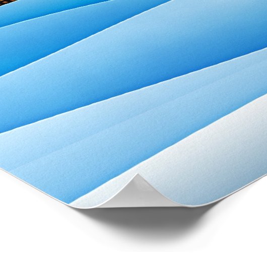 Weihnachtszug Poster (Ecke)