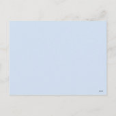 Weihnachtszug Postkarte (Rückseite)