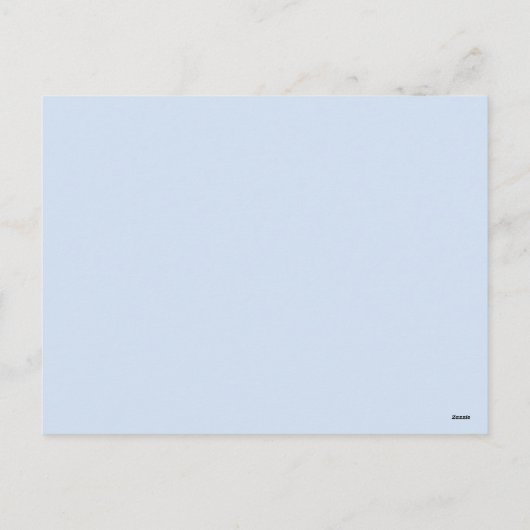 Weihnachtszug Postkarte (Rückseite)