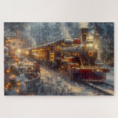 Weihnachtszug Puzzle (Horizontal)