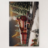 Weihnachtszug Puzzle (Vertikal)