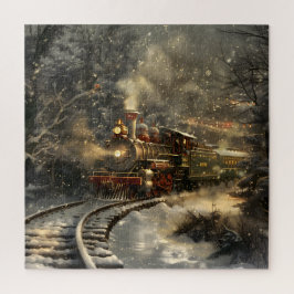Weihnachtszug Puzzle
