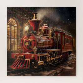 Weihnachtszug Puzzle