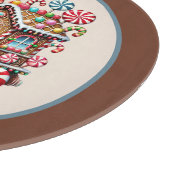 Weihnachtszug Schneidebrett (Ecke)