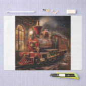 Weihnachtszug Seidenpapier (Handwerk)