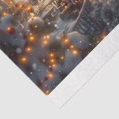 Weihnachtszug Seidenpapier (Detail)