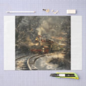 Weihnachtszug Seidenpapier (Handwerk)