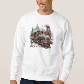 Weihnachtszug Sweatshirt (Vorderseite)