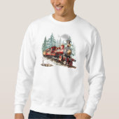 Weihnachtszug Sweatshirt (Vorderseite)
