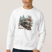Weihnachtszug Sweatshirt (Vorderseite)