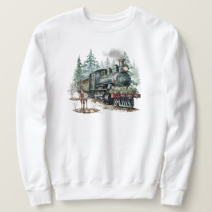 Weihnachtszug Sweatshirt