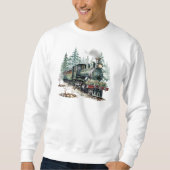 Weihnachtszug Sweatshirt (Vorderseite)