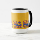 Weihnachtszug Tasse (VorderseiteRechts)