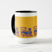 Weihnachtszug Tasse (Vorderseite Links)