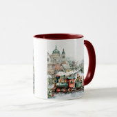 Weihnachtszug Tasse (VorderseiteRechts)