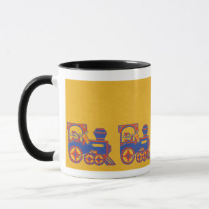 Weihnachtszug Tasse