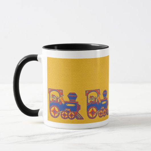 Weihnachtszug Tasse (Links)