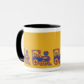 Weihnachtszug Tasse (Vorderseite Links)