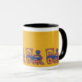 Weihnachtszug Tasse (VorderseiteRechts)