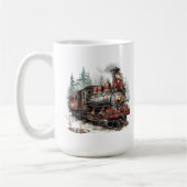 Weihnachtszug-Tasse Kaffeetasse (Links)