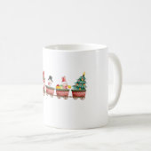 Weihnachtszug-Tasse Kaffeetasse (VorderseiteRechts)