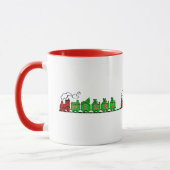 Weihnachtszug-Tasse Tasse (Links)