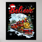 Weihnachtszug Weihnachten Glauben Polar Express Xm Poster (Vorne)