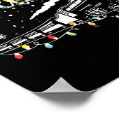 Weihnachtszug Weihnachten Glauben Polar Express Xm Poster (Ecke)