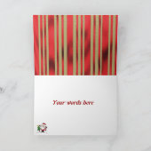 Weihnachtszugkarte Feiertagskarte (Innenseite)