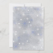 Weihnachtszweig Einladung (Rückseite)