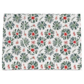 Weihnachtszweige Große Geschenktüte (Vorderseite)