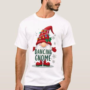 Weihnachtszwerg Tanzender Zwergen Familie Weihnach T-Shirt