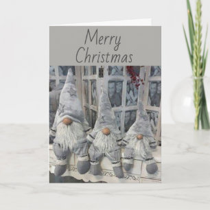 WEIHNACHTSZWERGE KENNEN WEIHNACHTSWÜNSCHE FEIERTAGSKARTE