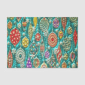 Weihnachtszwiebelpapier Seidenpapier (Vorderseite)