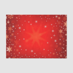Weihnachtszwirn/Schneeflocken Seidenpapier