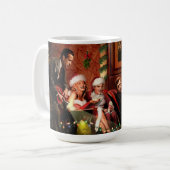 Weihnachtszwischenspiel Kaffeetasse (Vorderseite Links)