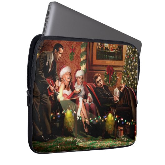 Weihnachtszwischenspiel Laptopschutzhülle (Vorne Rechts)