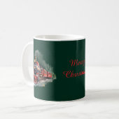 Weihnachtzug Kaffeetasse (Vorderseite Links)