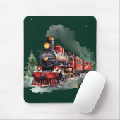 Weihnachtzug Mousepad (Mit Mouse)
