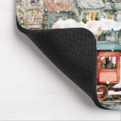 Weihnachtzug Mousepad (Ecke)