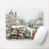 Weihnachtzug Mousepad (Mit Mouse)