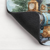 Weihnachtzug Mousepad (Ecke)