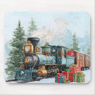 Weihnachtzug Mousepad