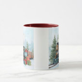 Weihnachtzug Tasse (Zentrum)
