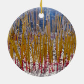 Weihrauch in einem Tempel - Zhongdian, Yunnan, Chi Keramik Ornament (Hinten)