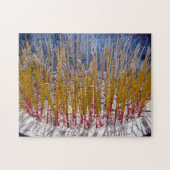 Weihrauch in einem Tempel - Zhongdian, Yunnan, Chi Puzzle (Horizontal)