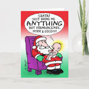 Weihrauch, Myrrhe & Gold! - Karte