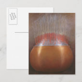 Weihrauch-Stöcke Postkarte (Vorne/Hinten)