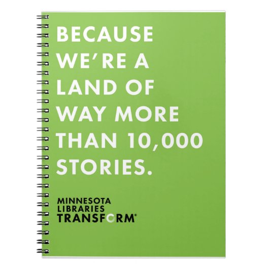 Weil 10.000 Geschichten-Notizbuch Notizblock (Vorderseite)